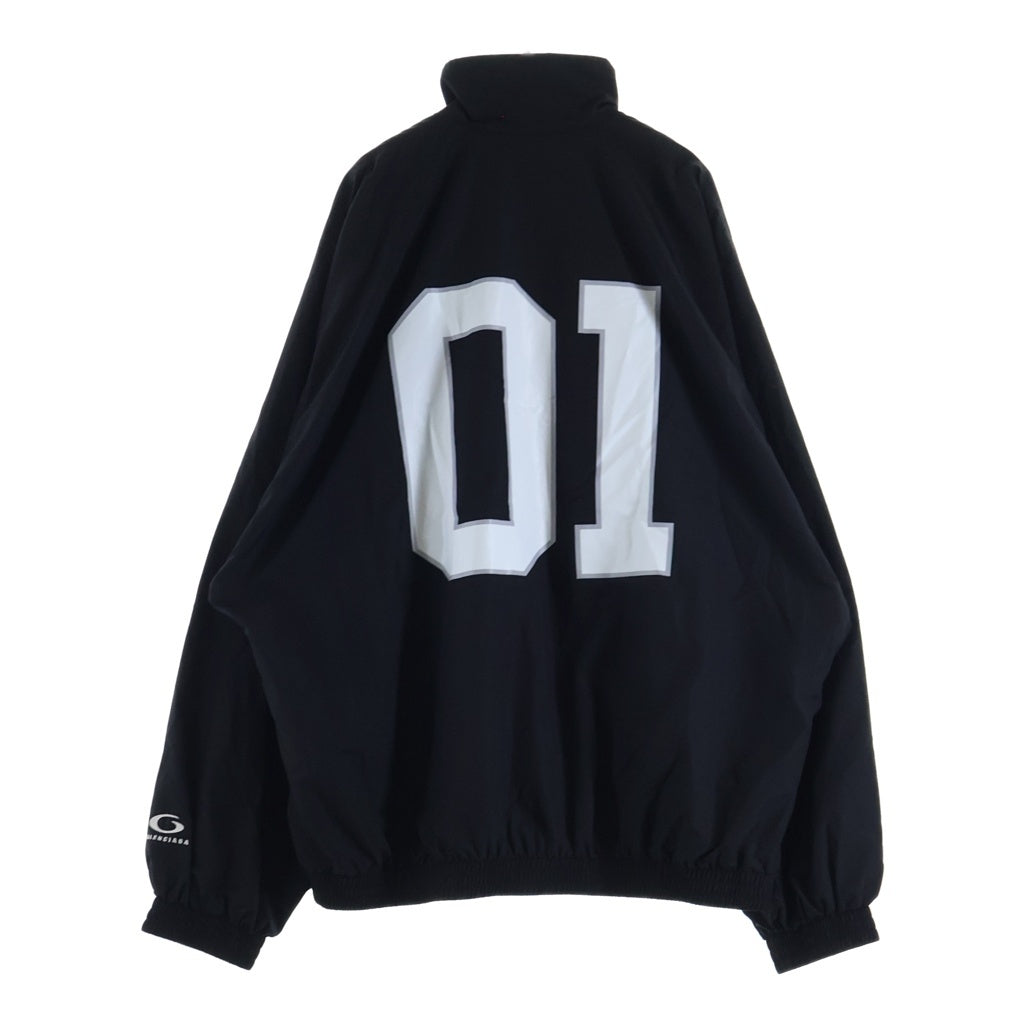 BALENCIAGA(バレンシアガ) 25SS バスケットボールシリーズ トラックジャケット ブラック 822226 TPQ38