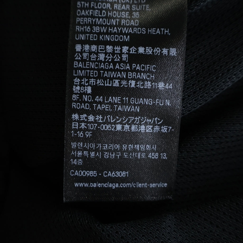 BALENCIAGA(バレンシアガ) 25SS バスケットボールシリーズ トラックジャケット ブラック 822226 TPQ38