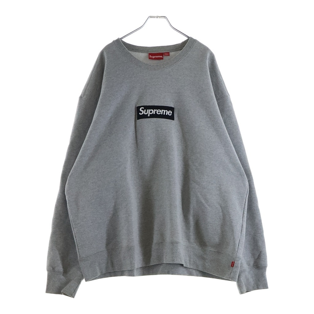 SUPREME(シュプリーム) 22AW Box Logo Crewneck ボックスロゴ クルーネック スウェット トレーナー グレー