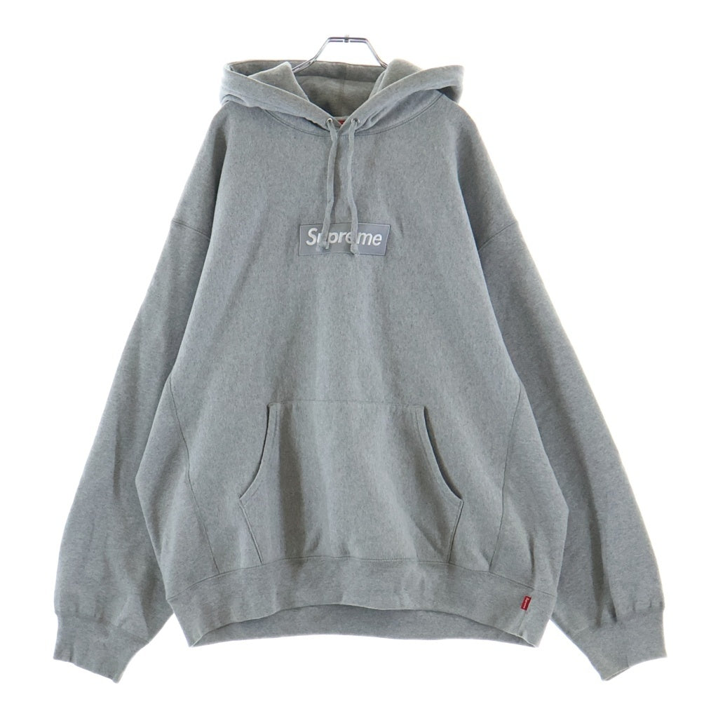 SUPREME(シュプリーム) 24AW Box Logo Hooded Sweatshirt ボックスロゴ スウェットプルオーバーパーカー フーディー グレー