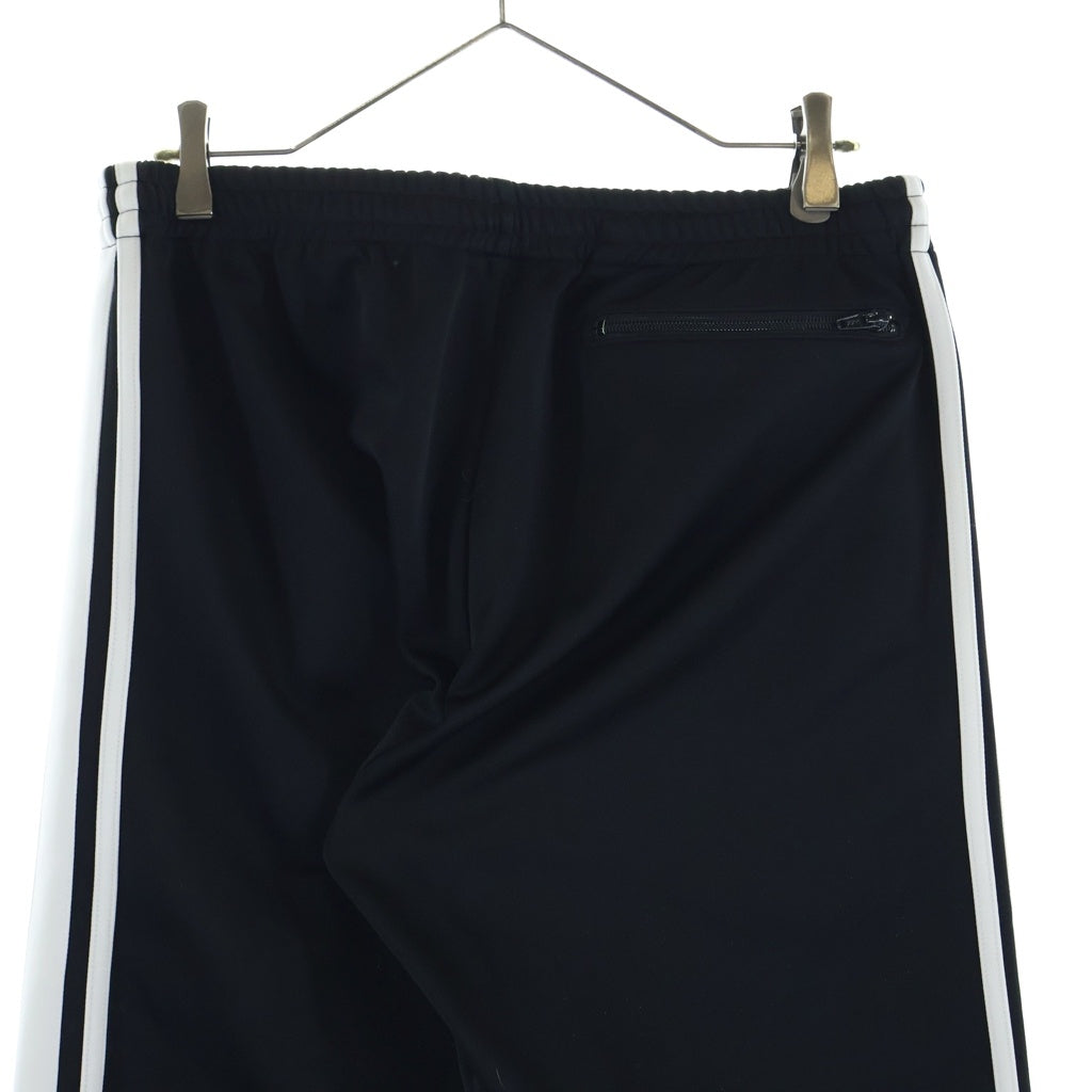SAINT MICHAEL(セントマイケル) 24AW TRACK PANTS サイドライン トラックパンツ ブラック SM-YS1-0000-074