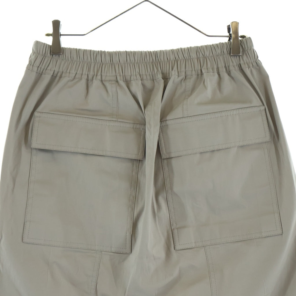 Rick Owens(リックオウエンス) 24SS PODS SHORTS DUST コットン ハーフパンツ ショーツ ベージュ RU01D3384-TE