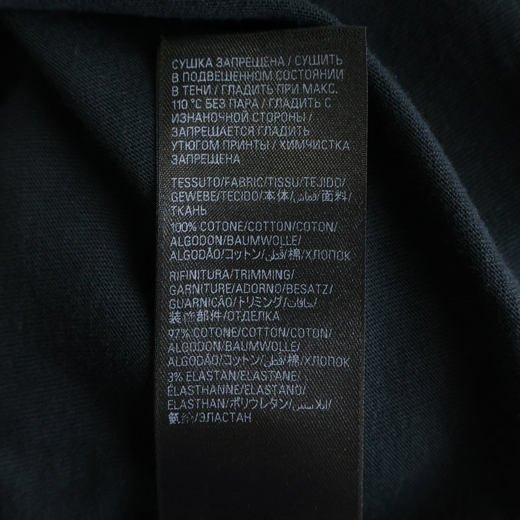 BALENCIAGA(バレンシアガ) 24SS GINZA STORE S/S TEE フロントプリント クルーネック 半袖Tシャツ ブラック 787349 TQV75