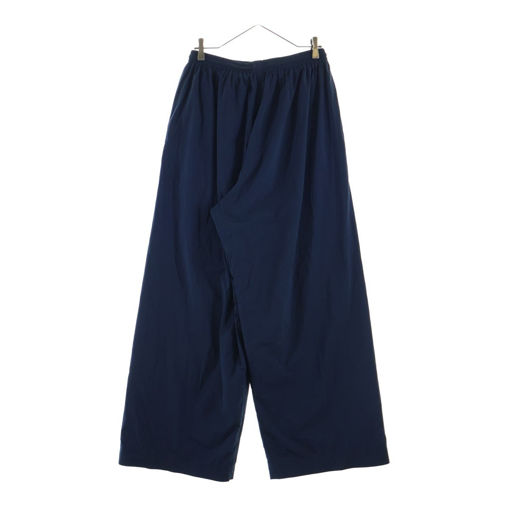 BALENCIAGA(バレンシアガ) Tracksuit Pants ロゴ刺繍 トラックスーツ ナイロンパンツ ネイビー 814576 TR032