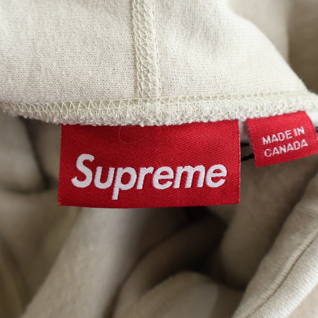 SUPREME(シュプリーム) 24AW Box Logo Hooded Sweatshirt ボックスロゴ フーデッドスウェットシャツ プルオーバーパーカー アイボリー