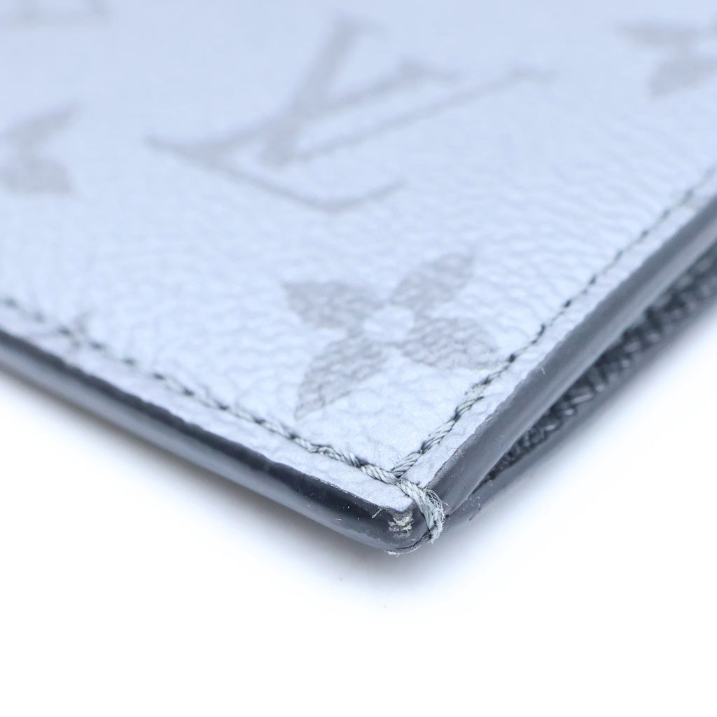 LOUIS VUITTON(ルイヴィトン) モノグラム エクリプス フラグメント コイン カードケース グレー M30839 レディース