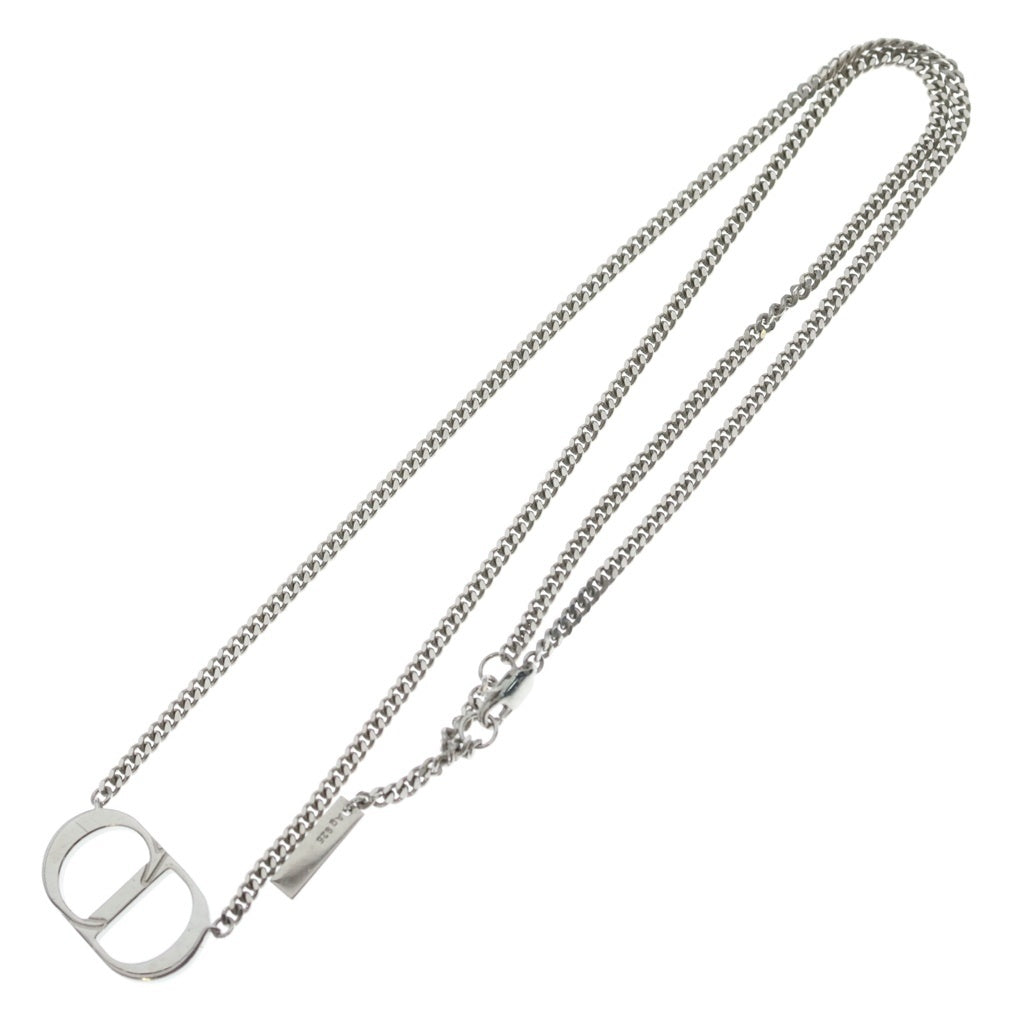 DIOR(ディオール) CDロゴ ペンダント ネックレス Ag925 シルバー レディース
