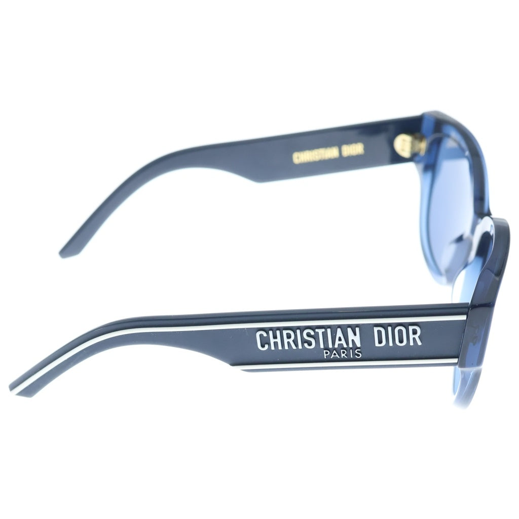 DIOR(ディオール) WILDIOR BU バタフライ テンプルロゴ サングラス アイウェア ネイビー 30BO