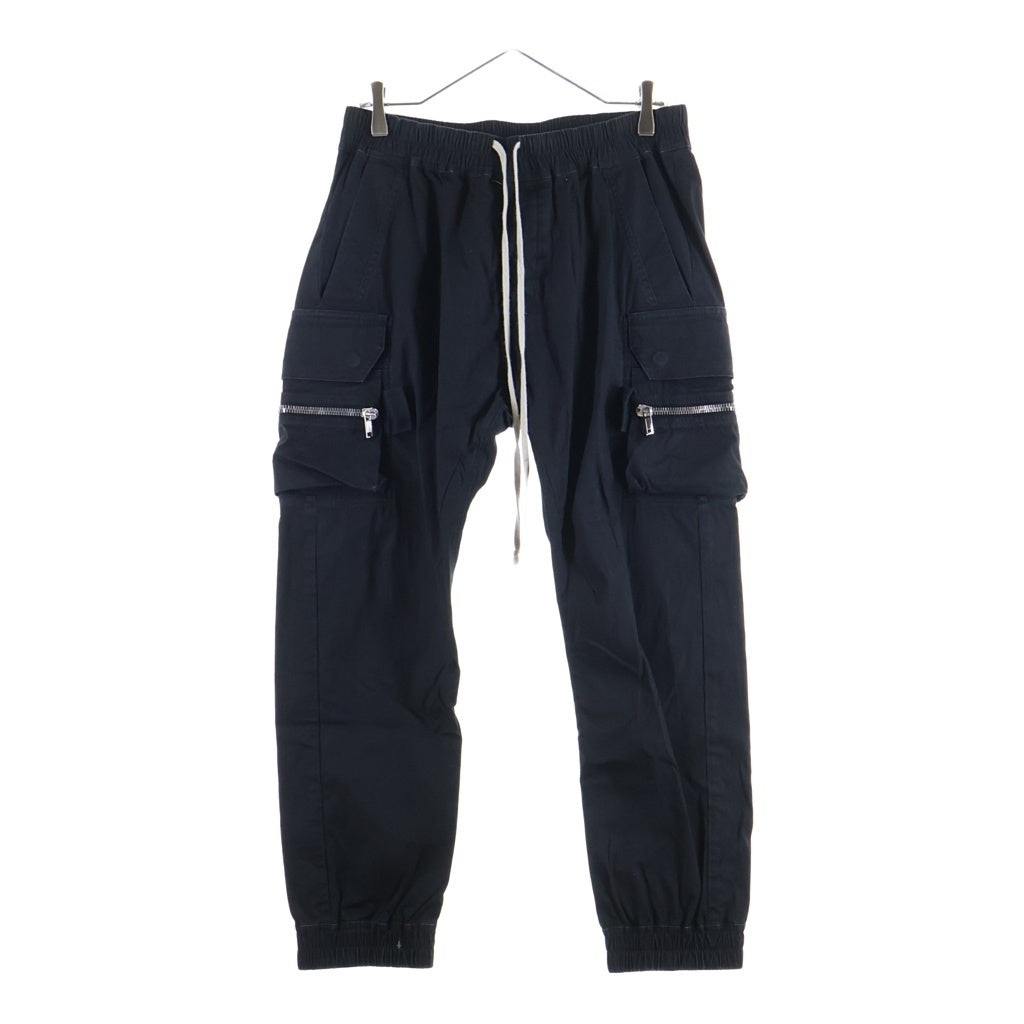 Rick Owens(リックオウエンス) 26SS MASTODON CARGO マストドン カーゴパンツ ブラック RU01E5396-TE