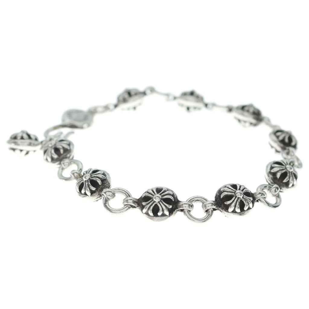 CHROME HEARTS(クロムハーツ) NO2 BALL #2クロスボールブレスレット シルバー BCA176