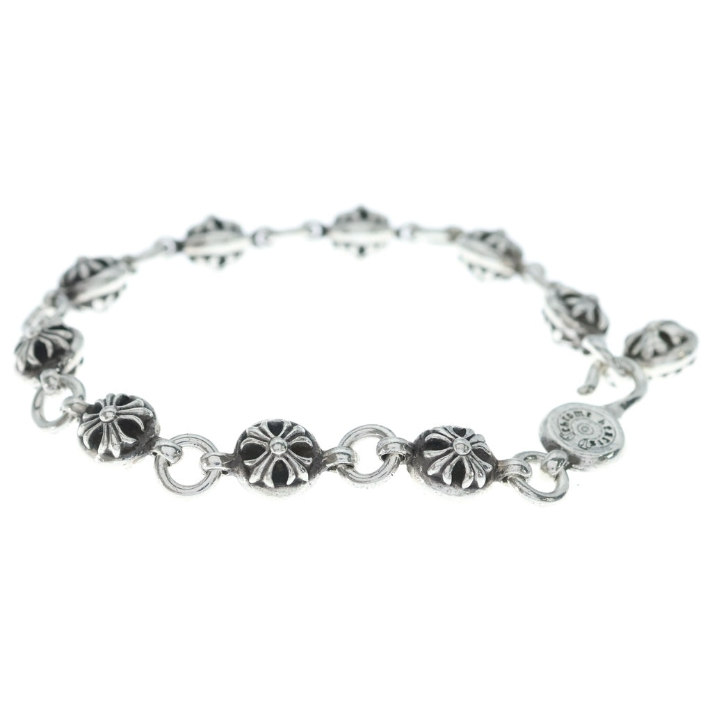 CHROME HEARTS(クロムハーツ) NO2 BALL #2クロスボールブレスレット シルバー BCA176