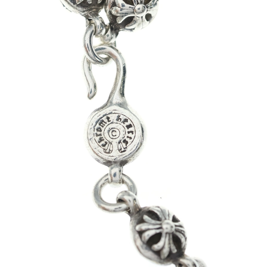 CHROME HEARTS(クロムハーツ) NO2 BALL #2クロスボールブレスレット シルバー BCA176