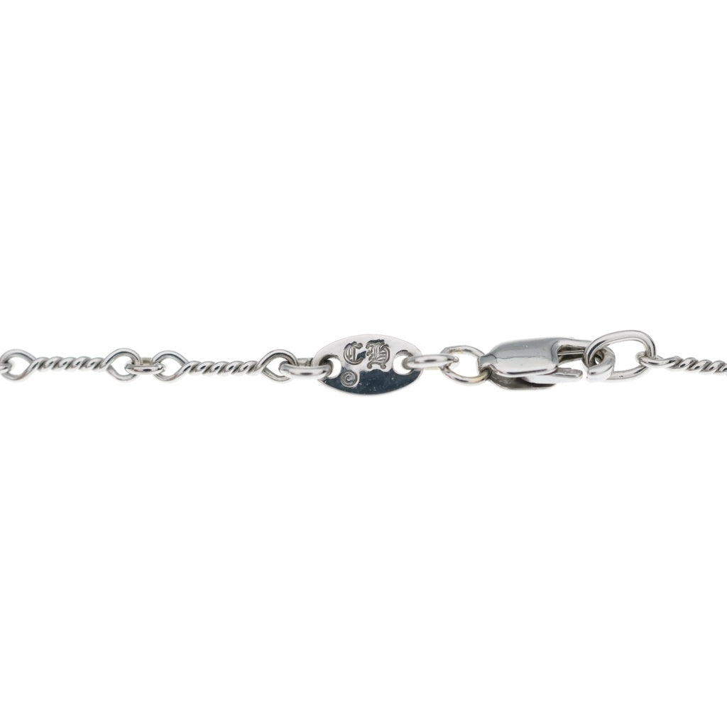 CHROME HEARTS(クロムハーツ) 18KWG NECKCHAIN T20 ツイストチェーンネックレス 20inch ホワイトゴールド BCA003
