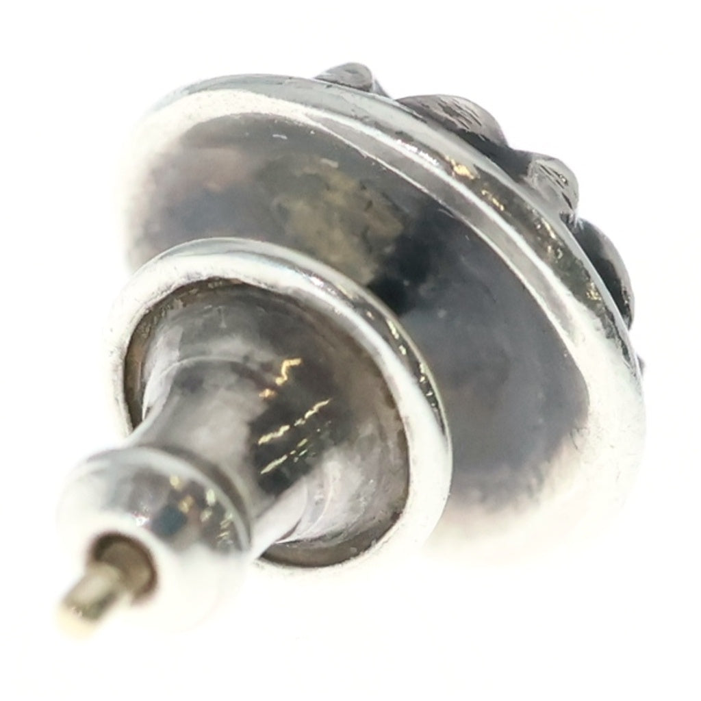 CHROME HEARTS(クロムハーツ) STUD CRSBLL クロスボールスタッドピアス シルバー BCA110