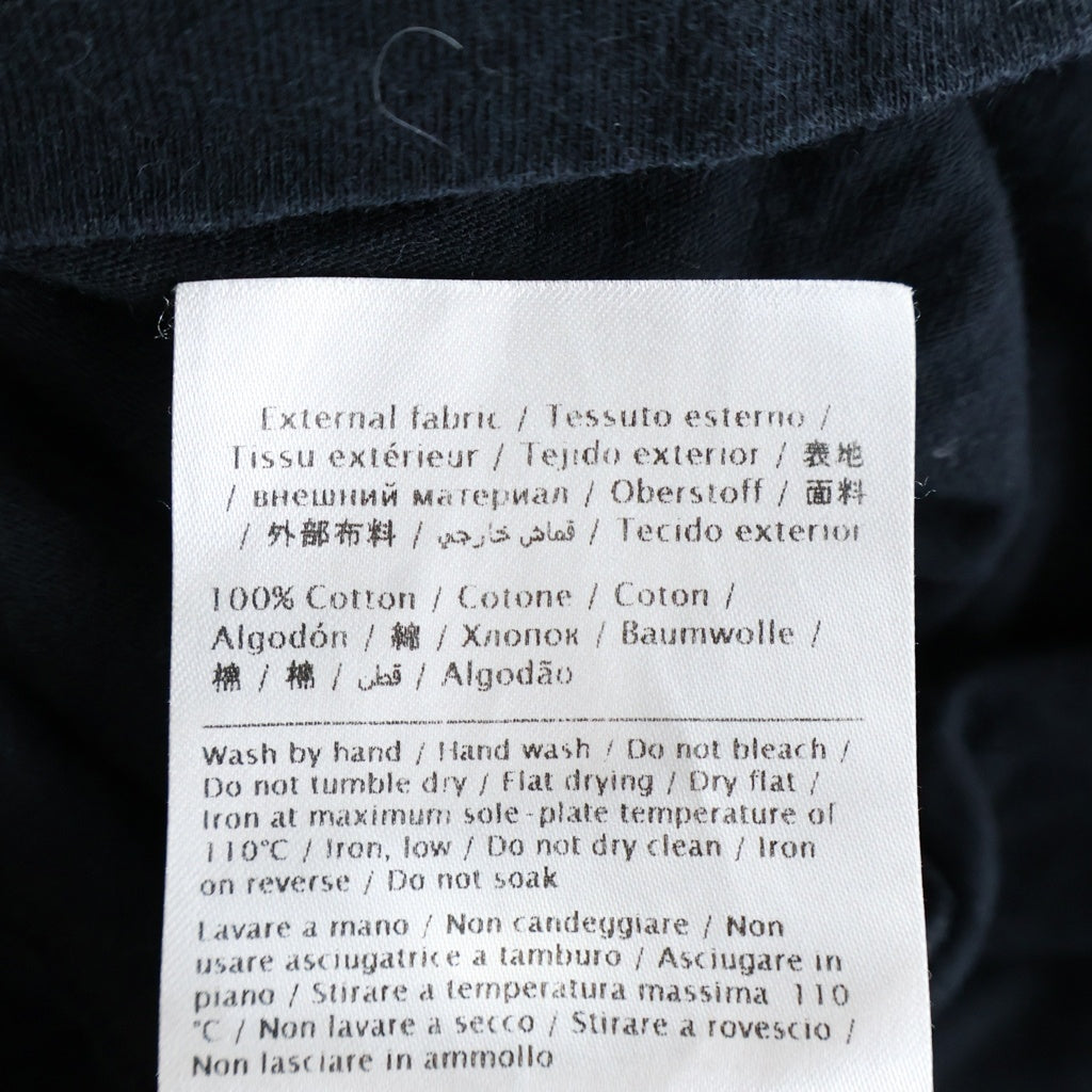 VALENTINO(ヴァレンティノ) フロントロゴプリント クルーネック 半袖Tシャツ ブラック