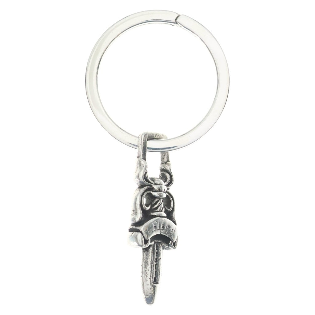 CHROME HEARTS(クロムハーツ) RNG&No5 DGGR #5ダガー キーリング シルバー