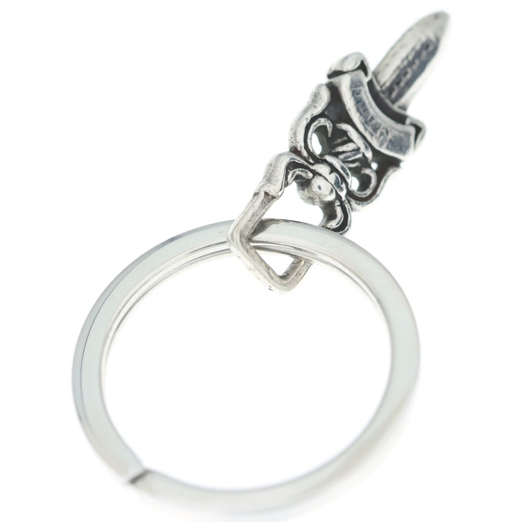 CHROME HEARTS(クロムハーツ) RNG&No5 DGGR #5ダガー キーリング シルバー