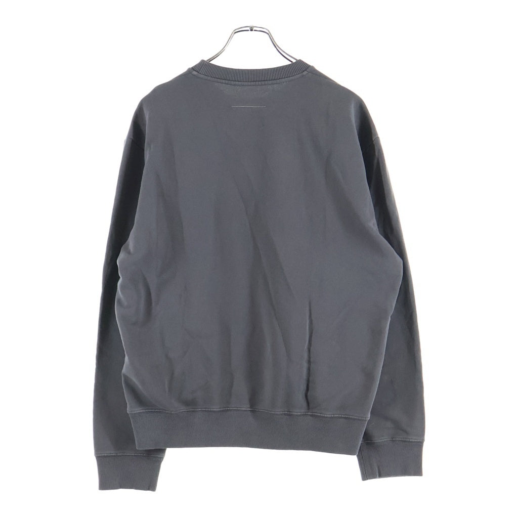 MM6 Maison Margiela(エムエムシックスメゾンマルジェラ) ユーティリティポケット クルーネックスウェットトレーナー グレー SH0GU0038 M25024