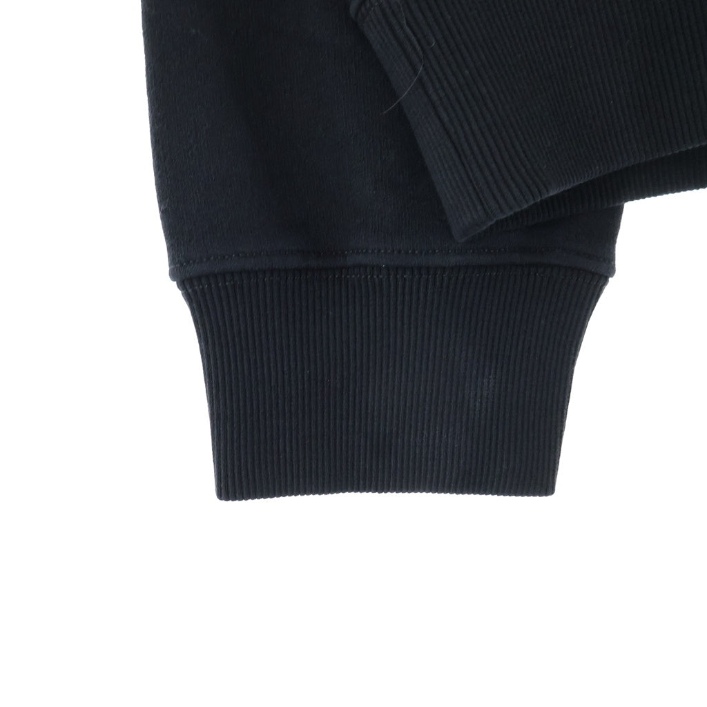 MM6 Maison Margiela(エムエムシックスメゾンマルジェラ) ナンバリングデザイン クルーネックスウェットトレーナー ブラック SH0GU0029 M25014