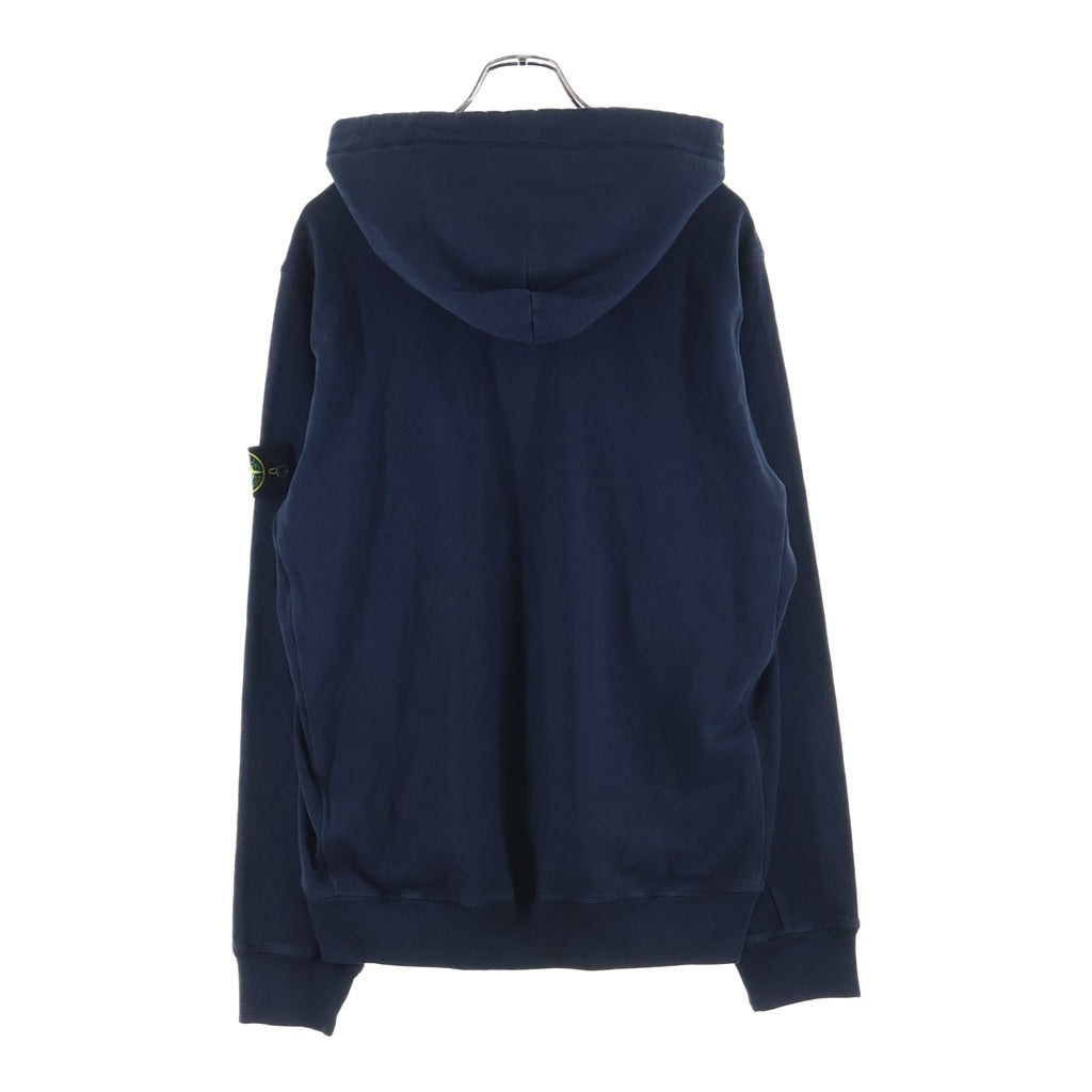 STONE ISLAND(ストーンアイランド) 袖ロゴパッチ プルオーバーパーカー フーディー ネイビー K1S156100037