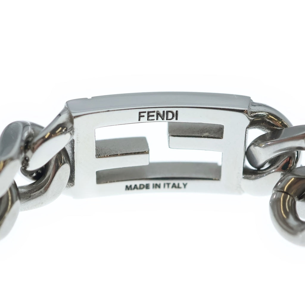 FENDI(フェンディ) BAGUETTE バゲット チェーンブレスレット シルバー 7AJ539AV8MF1LHW