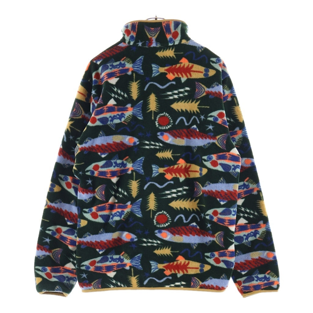 PATAGONIA(パタゴニア) Lightweight Synchilla Snap-T Pullover ライトウェイト シンチラ スナップT プルオーバーフリースジャケット 総柄 マルチカラー 255521FA25