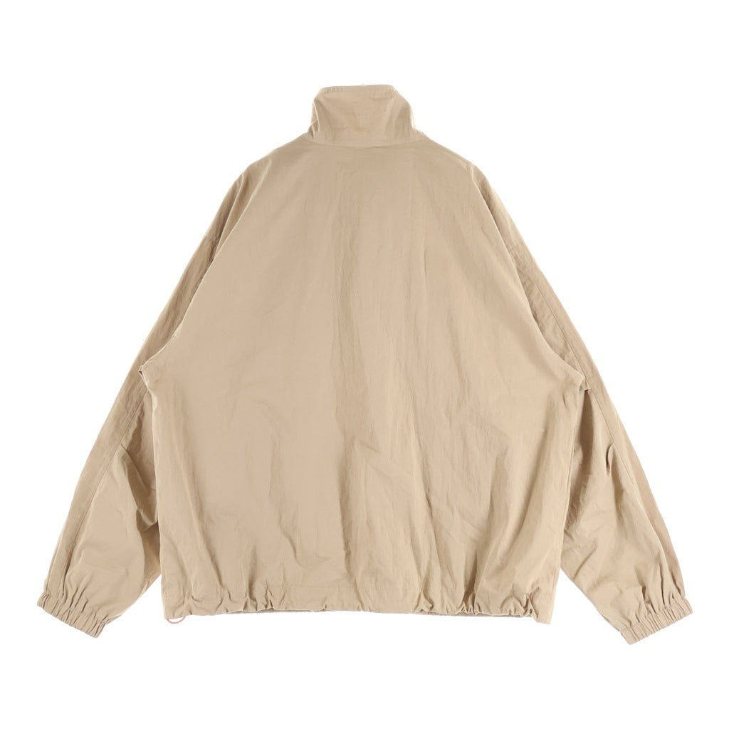 RHC Ron Herman(アールエイチシー ロンハーマン) x JERROD PAHL POP OVER JACKET ジェロッド ポール ナイロン ハーフジップジャケット ベージュ 4020400261