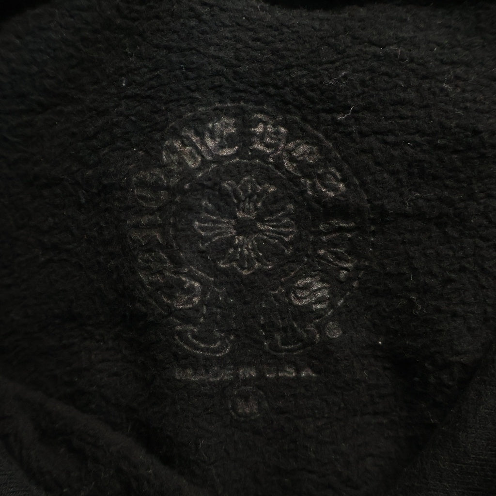 CHROME HEARTS(クロムハーツ) ×MARINA ABRAMOVIC マリーナ アブラヒモビッチ バックグラフィックプリント プルオーバーパーカー ブラック