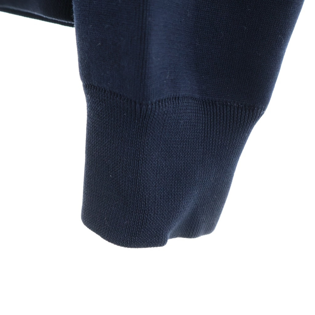 MONCLER(モンクレール) 20SS CARDIGAN TRICOT 袖ロゴワッペン ジップアップパーカー ネイビー F10919850200 V9075