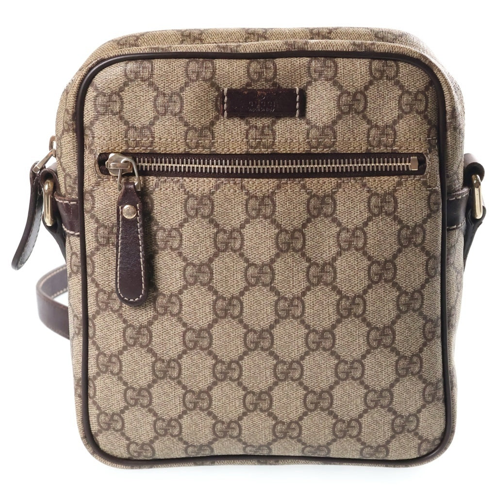 GUCCI(グッチ) GGインプリメ ショルダーバッグ ポシェット PVCレザー ベージュ 233268 525040 レディース