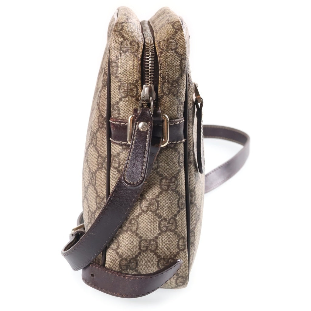 GUCCI(グッチ) GGインプリメ ショルダーバッグ ポシェット PVCレザー ベージュ 233268 525040 レディース
