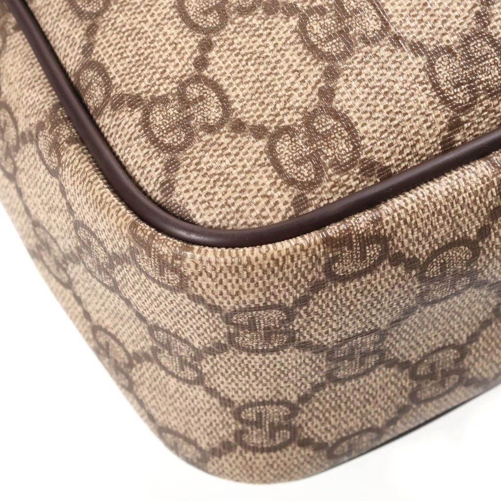 GUCCI(グッチ) GGインプリメ ショルダーバッグ ポシェット PVCレザー ベージュ 233268 525040 レディース
