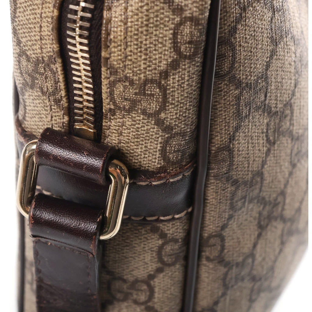 GUCCI(グッチ) GGインプリメ ショルダーバッグ ポシェット PVCレザー ベージュ 233268 525040 レディース