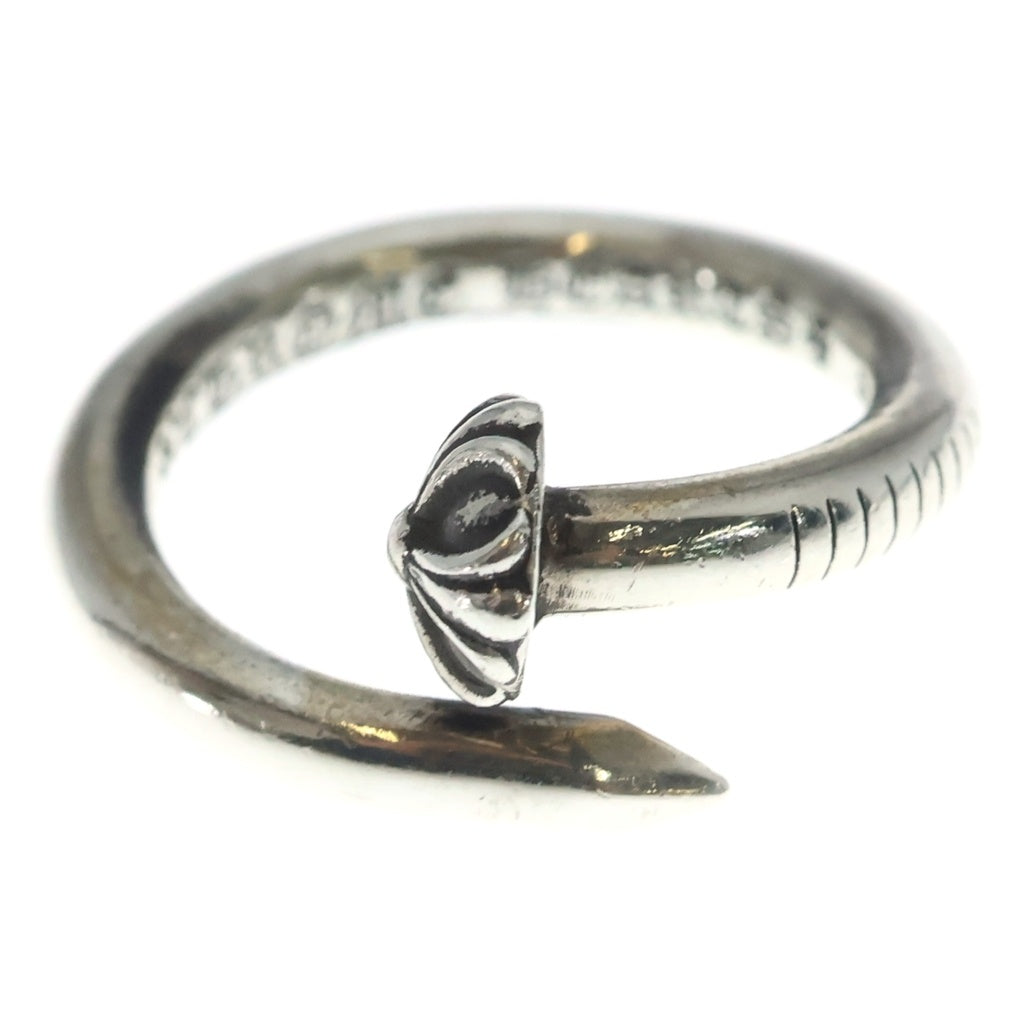 CHROME HEARTS(クロムハーツ) NAIL CRSBALL ネイル クロスボール リング シルバー BCA349