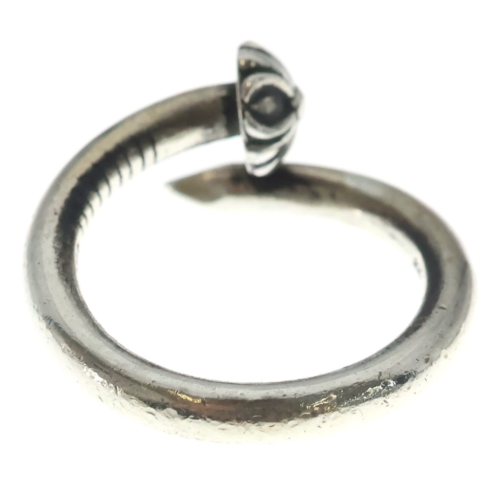 CHROME HEARTS(クロムハーツ) NAIL CRSBALL ネイル クロスボール リング シルバー BCA349