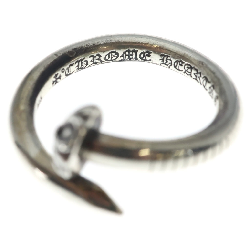 CHROME HEARTS(クロムハーツ) NAIL CRSBALL ネイル クロスボール リング シルバー BCA349