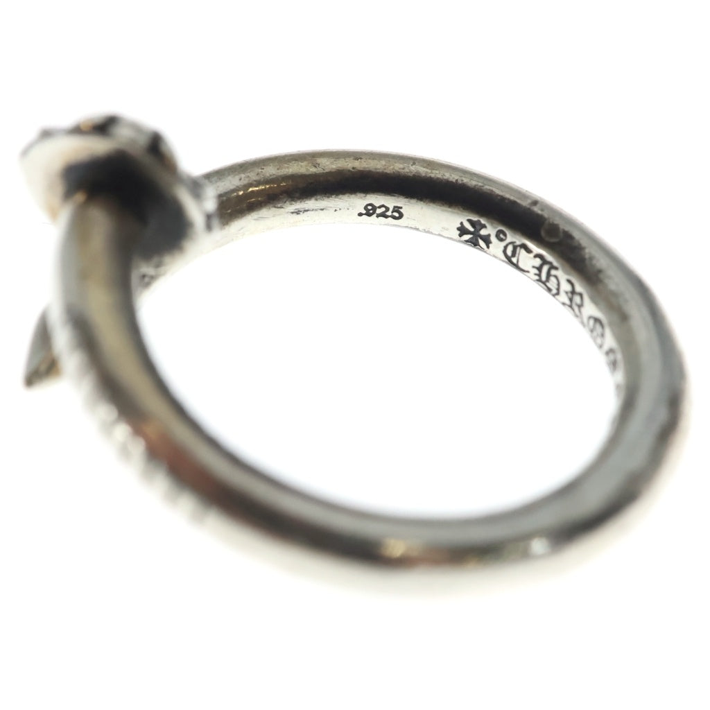 CHROME HEARTS(クロムハーツ) NAIL CRSBALL ネイル クロスボール リング シルバー BCA349