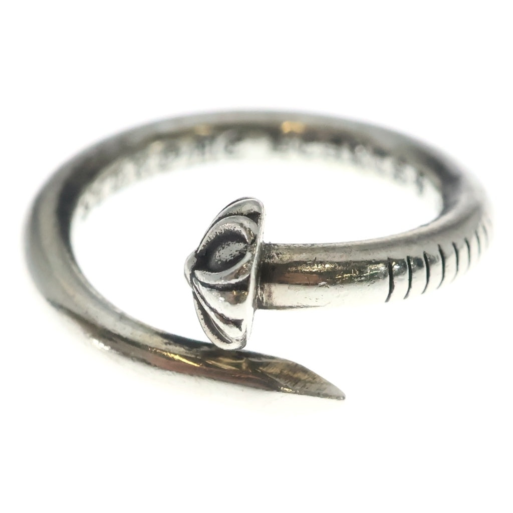 CHROME HEARTS(クロムハーツ) NAIL CRSBALL ネイル クロスボール リング シルバー BCA349