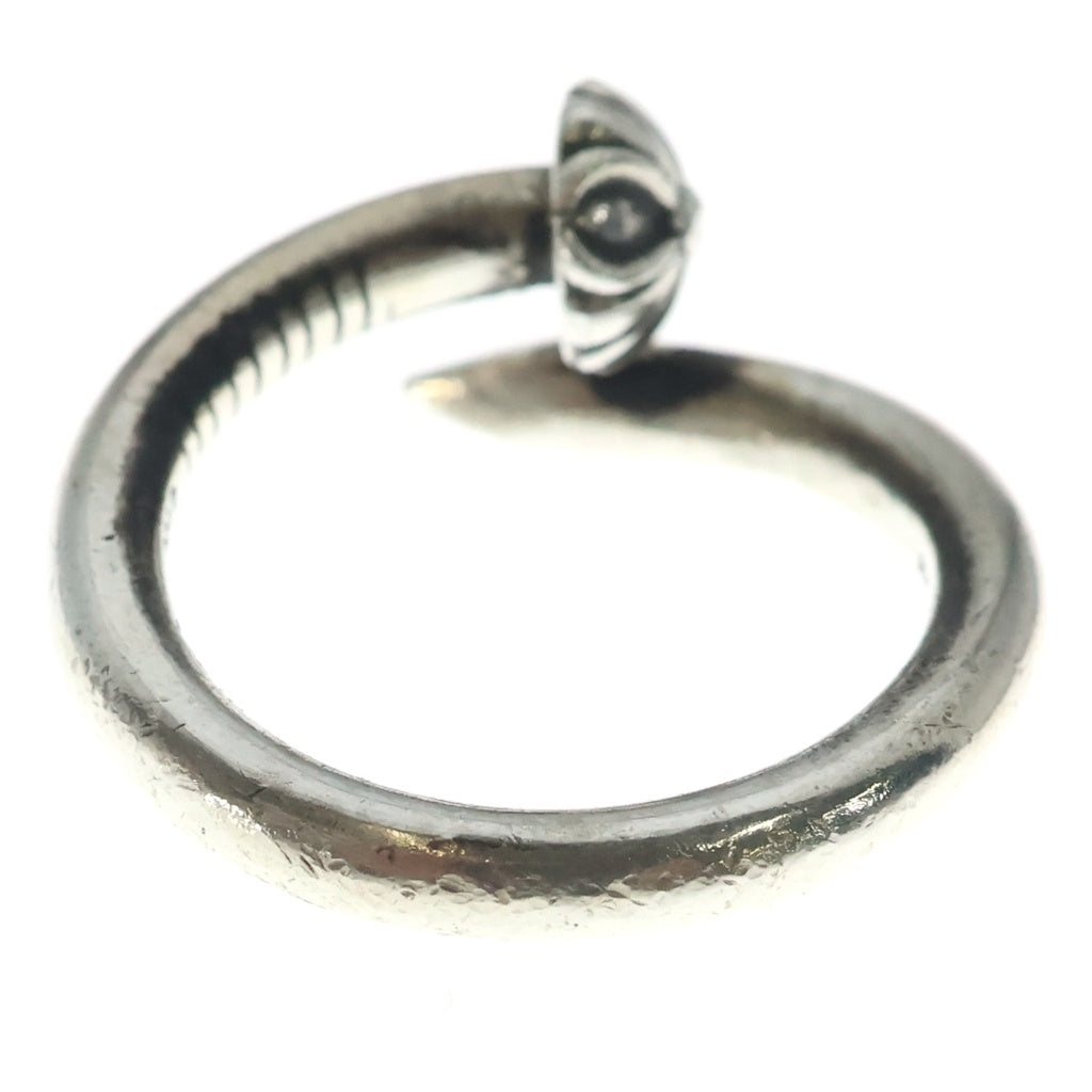 CHROME HEARTS(クロムハーツ) NAIL CRSBALL ネイル クロスボール リング シルバー BCA349