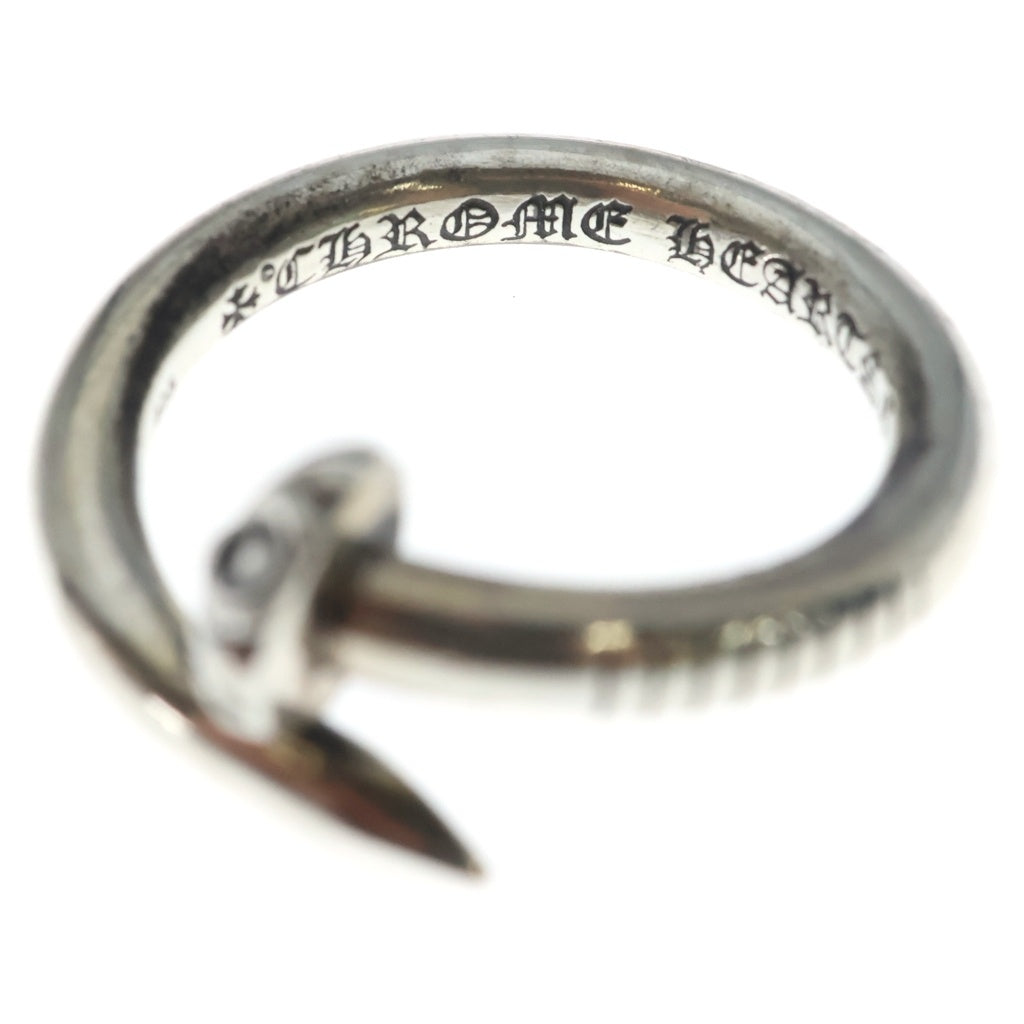 CHROME HEARTS(クロムハーツ) NAIL CRSBALL ネイル クロスボール リング シルバー BCA349