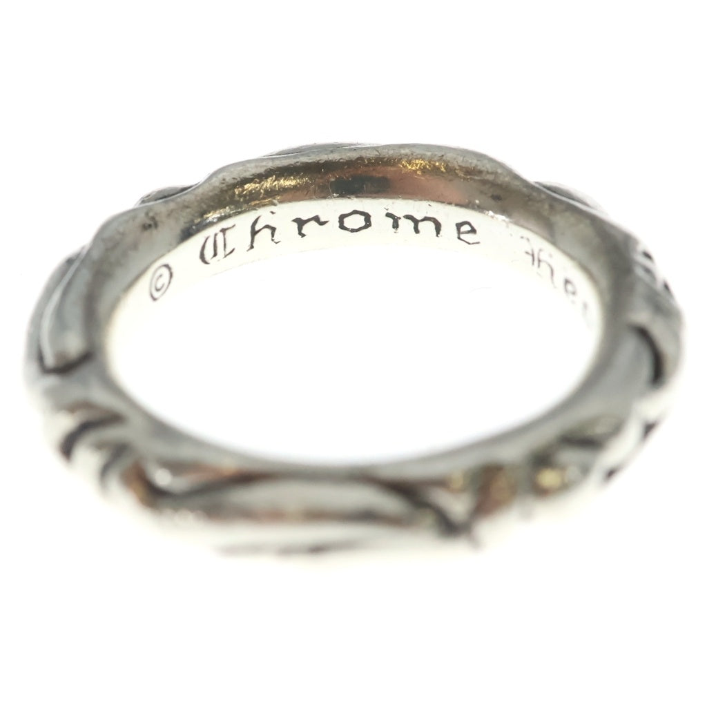 CHROME HEARTS(クロムハーツ) SCRL BAND スクロールバンド リング シルバー BCA351