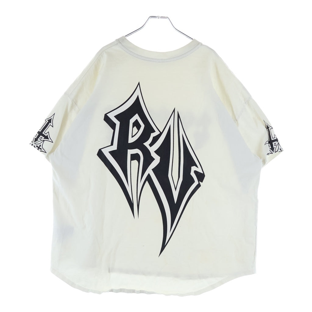 cvtvlist(カタリスト) フロントロゴプリント クルーネック 半袖Tシャツ ホワイト 2101090303