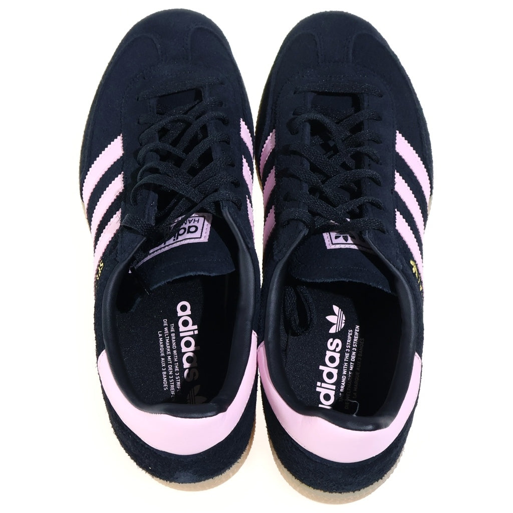 adidas(アディダス) HANDBALL SPEZIAL BOLD ハンドボール スペツィアル ボールド ローカットスニーカー スウェード ブラック/ピンク IH9197