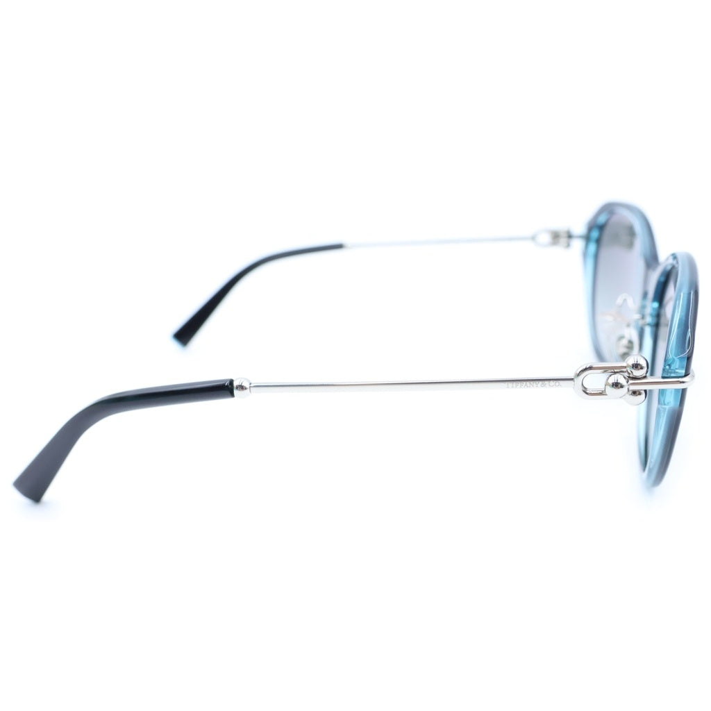 TIFFANY & Co.(ティファニー) サイドハードウェア ウェリントン サングラス シルバー/ブラック TF4210-D レディース