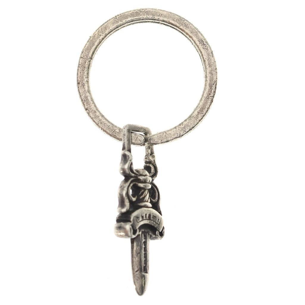 CHROME HEARTS(クロムハーツ) RNG&No5 DGGR #5ダガー キーリング シルバー