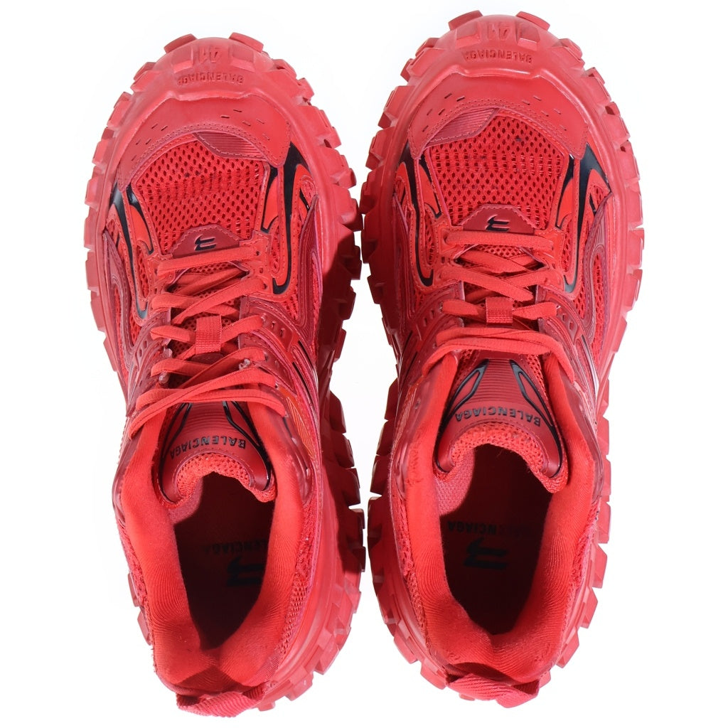 BALENCIAGA(バレンシアガ) DEFENDER BOUNCER SNEAKER ディフェンダー バウンサー チャンキーソール ローカットスニーカー レッド 685613