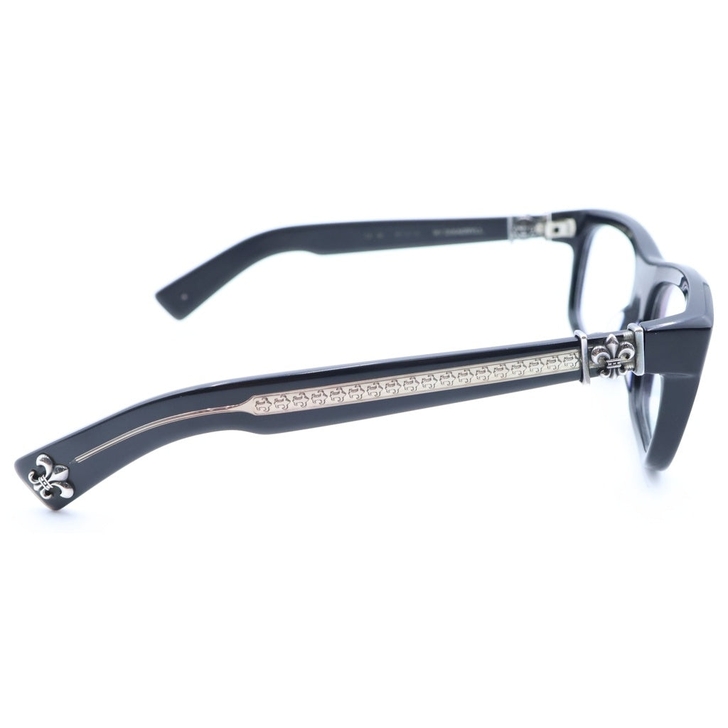 CHROME HEARTS(クロムハーツ) MY DIXADRYLL サイドBSフレア装飾 スクエア型 サングラス メガネ ブラック