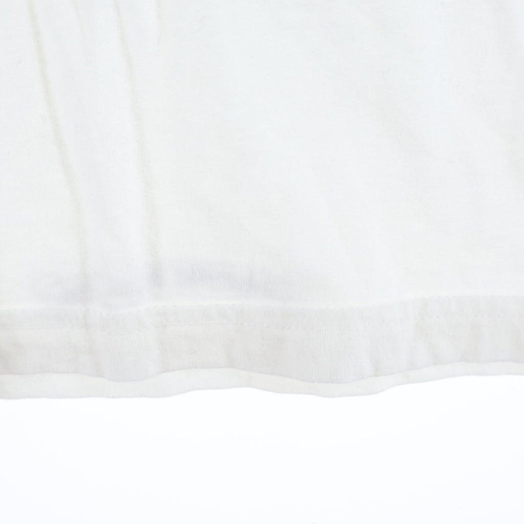 CHROME HEARTS(クロムハーツ) CH S/S NECK LOGO ネックロゴプリント 半袖Tシャツ ホワイト