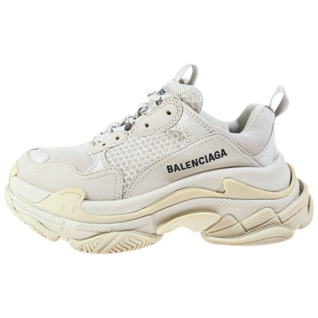 BALENCIAGA(バレンシアガ) TRIPLE トリプル S ローカットスニーカー アイボリー 524039 レディース