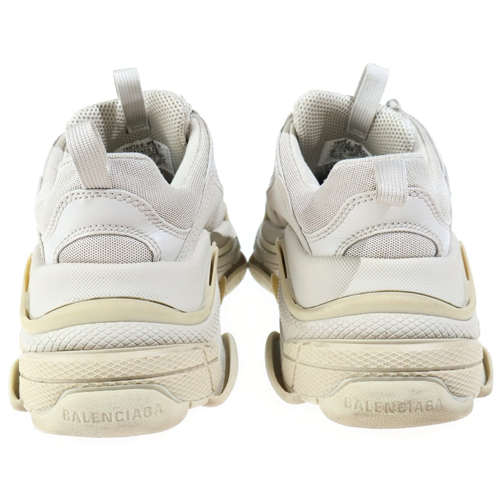 BALENCIAGA(バレンシアガ) TRIPLE トリプル S ローカットスニーカー アイボリー 524039 レディース